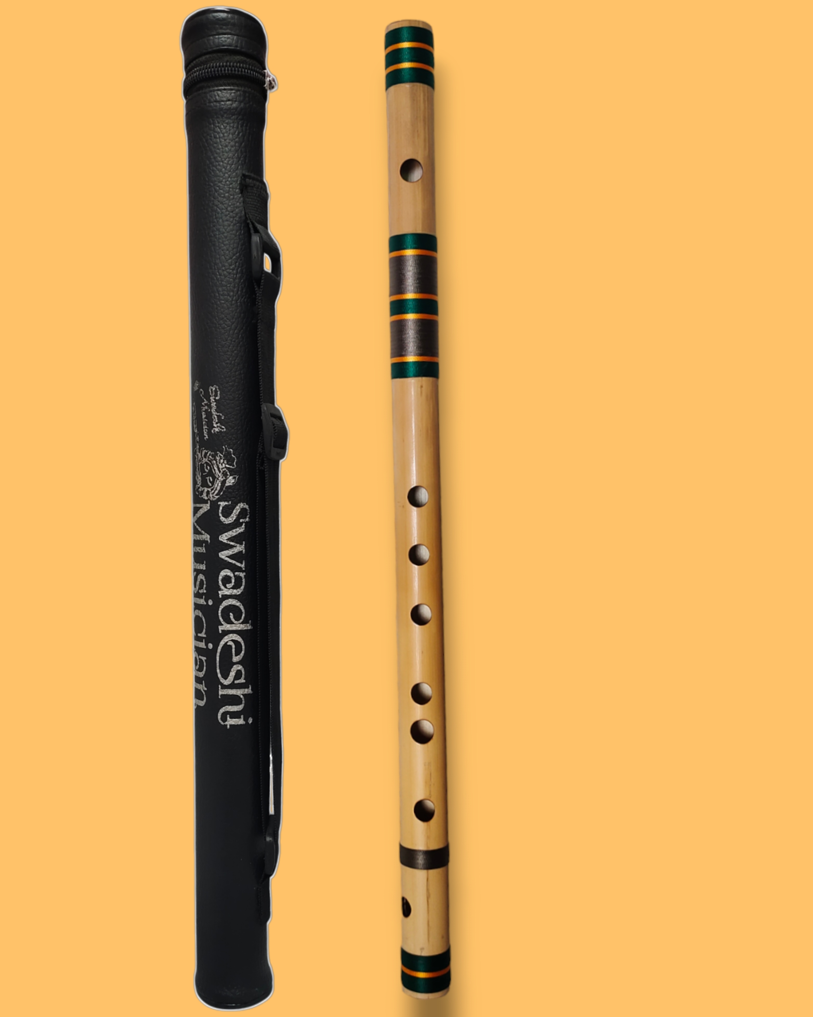 A Natural Bass Scale Professional Quality Flute (22.8 Inches)