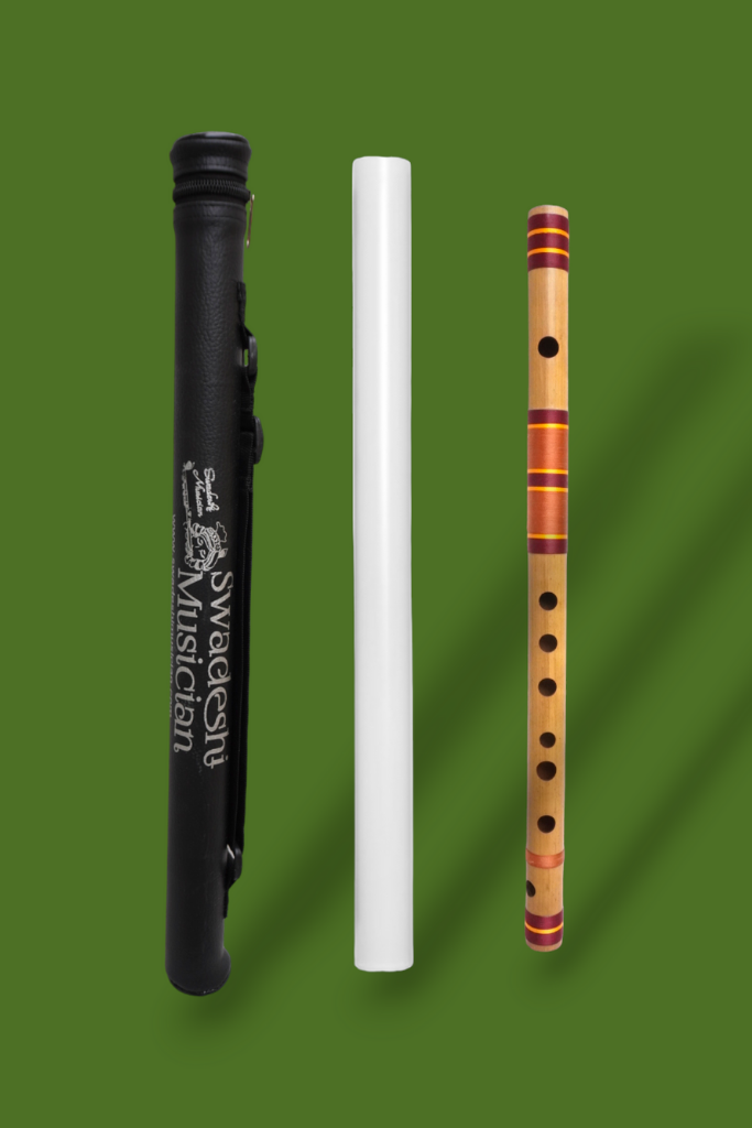 E Middle Scale Professional Quality Flute (15.55 Inches)